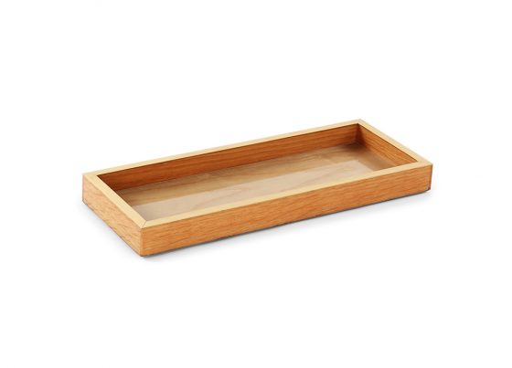 Marquetry Wood Vanity Tray