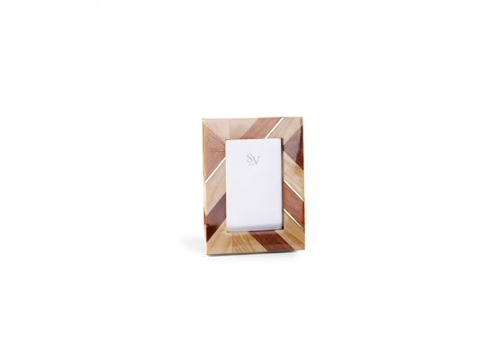 Marquetry Wood Frame (4R)