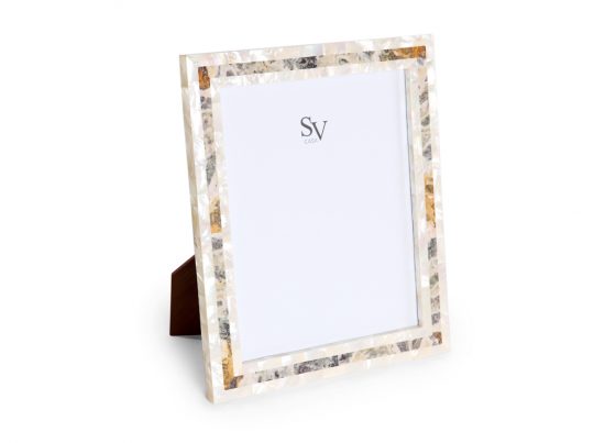 Frame Collection Parchment Stone and Mother of Pearl Frame (8R)