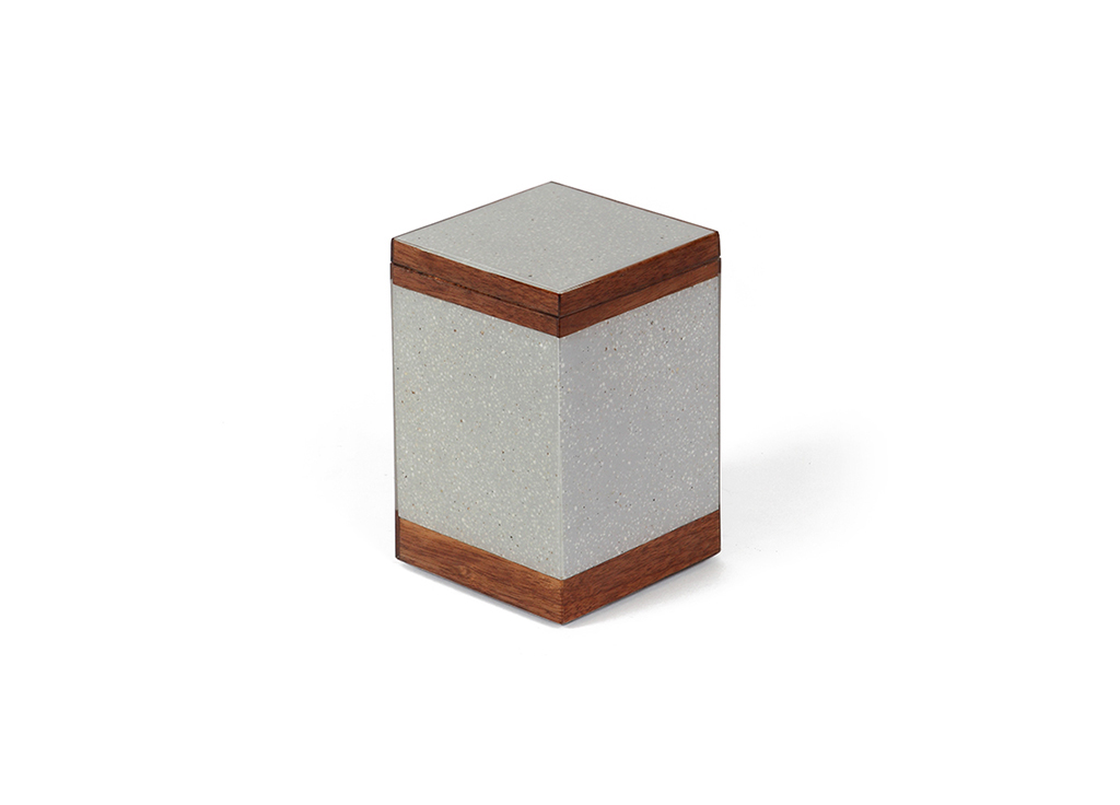 Stone Cast Box with Cover