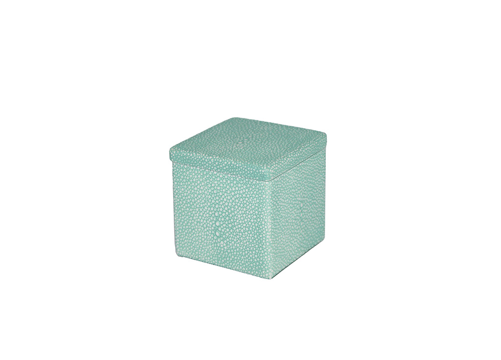 Samurai Turquoise Box with Cover